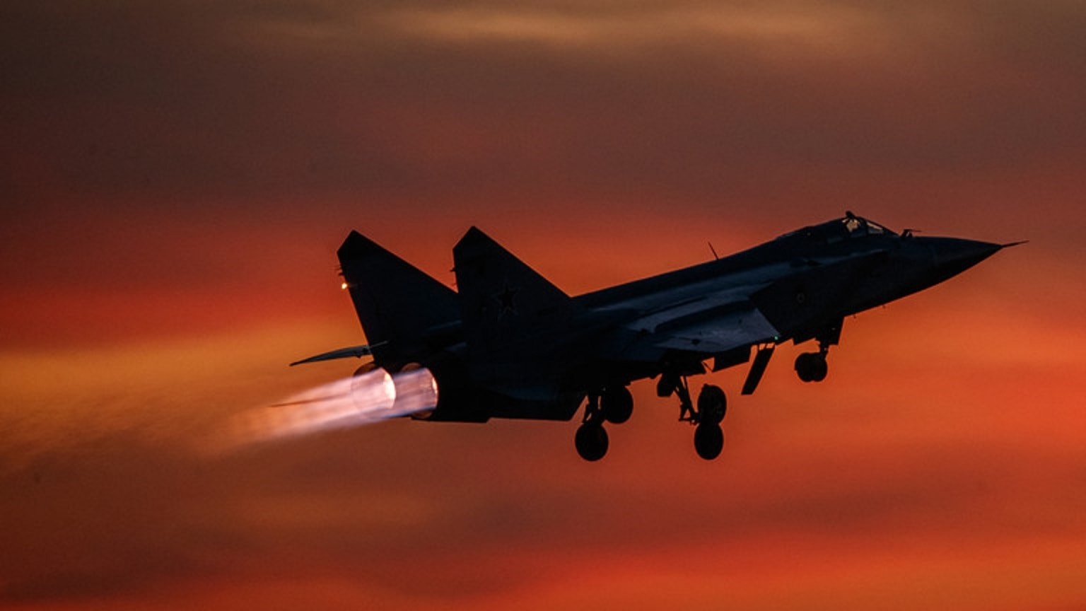 Máy bay đánh chặn MiG-31 của Nga.