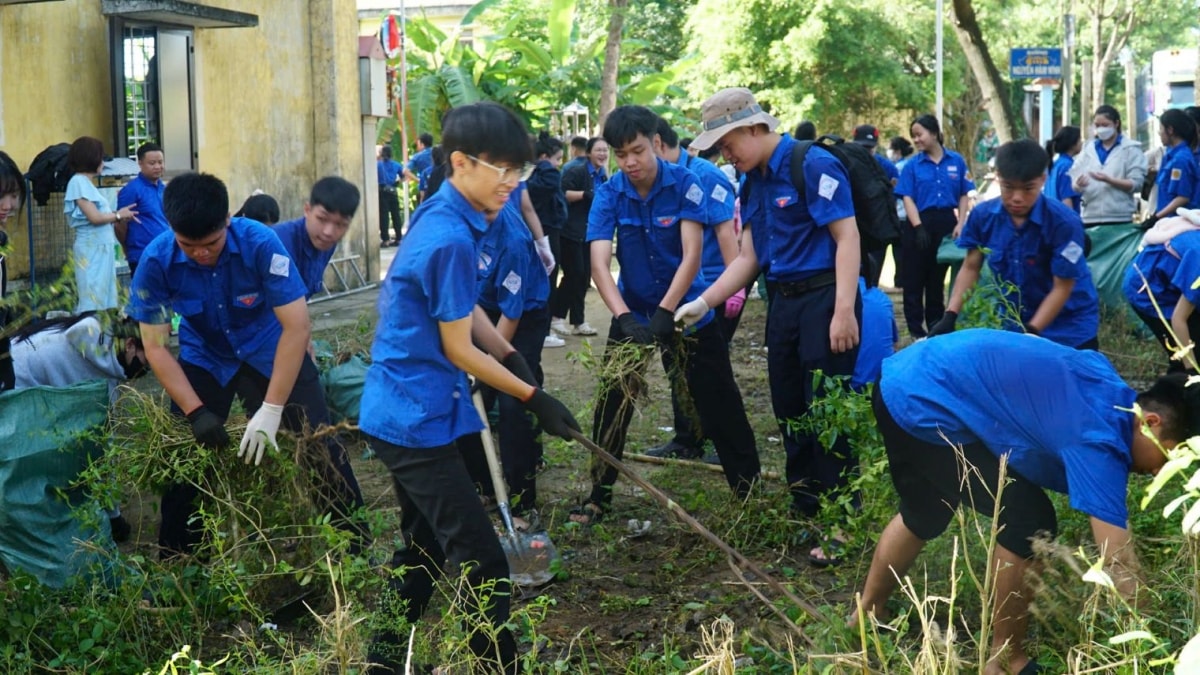 trung uong Doan to chuc le ra quan ngay chu nhat xanh lan thu vi hinh anh 4