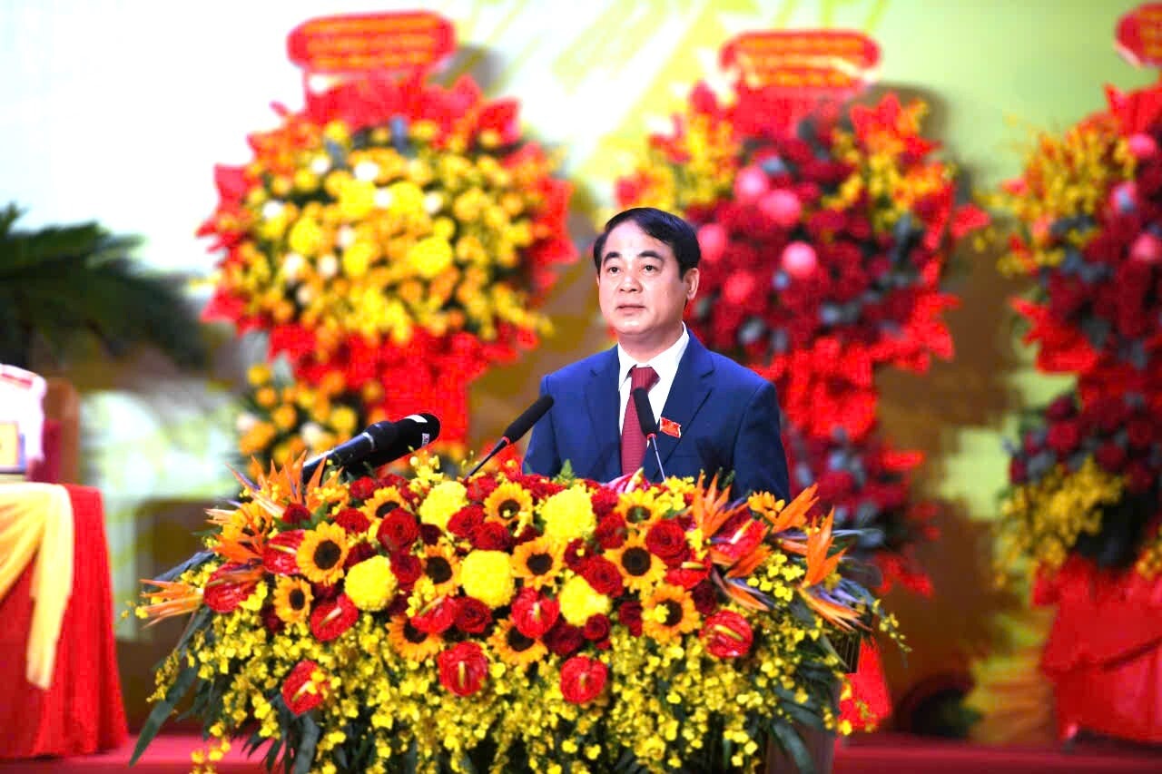 Ông Nghiêm Xuân Thành được chỉ định làm Bí thư Tỉnh ủy Khánh Hòa nhiệm kỳ 2025 - 2030 - Ảnh: BCT Đại hội cung cấp