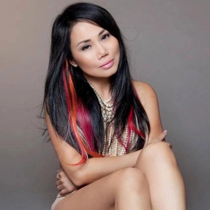 sao viet 22 9 hoa hau Do my linh hanh phuc ben chong con khi du lich han quoc hinh anh 4