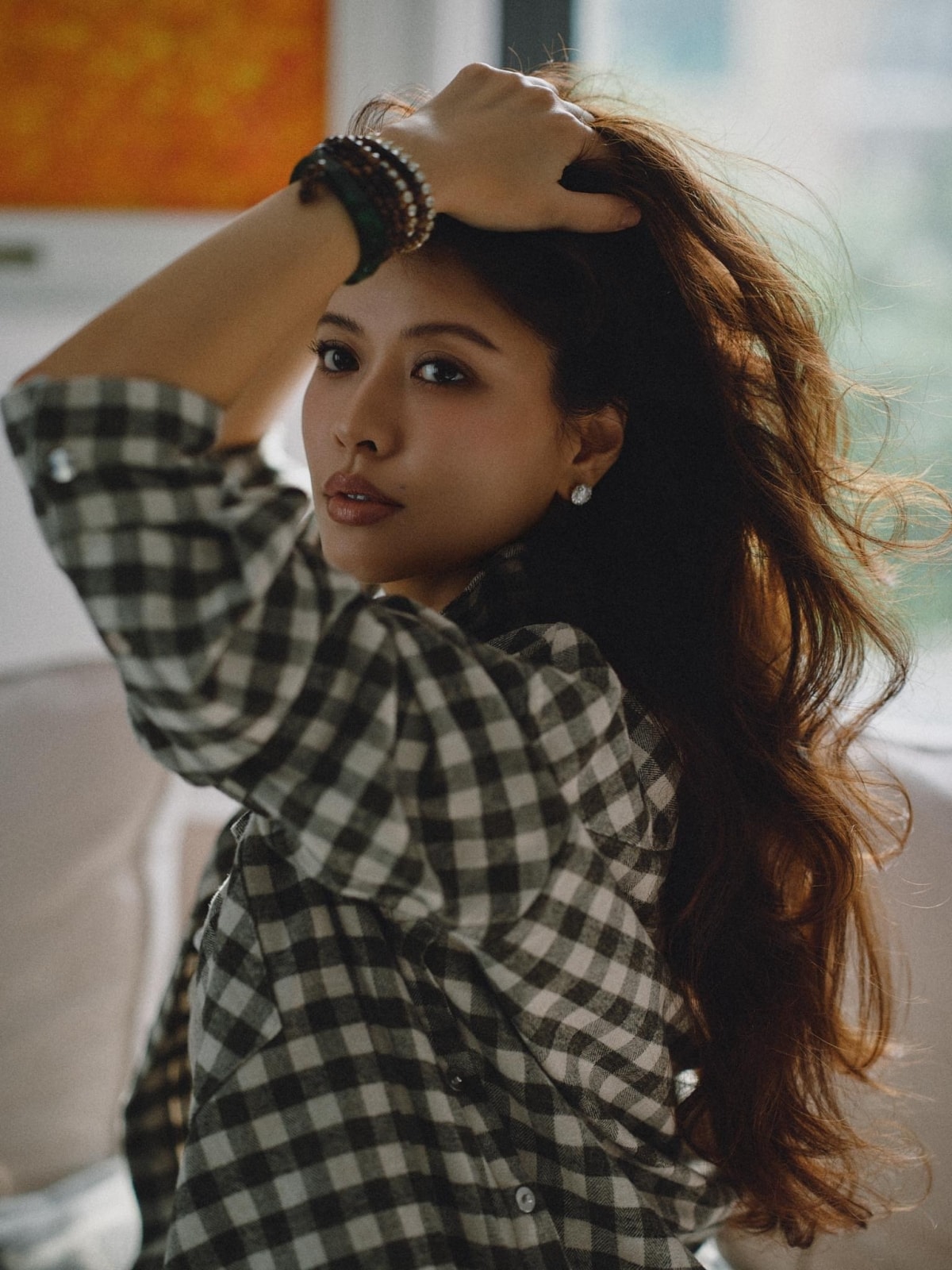 sao viet 22 9 hoa hau Do my linh hanh phuc ben chong con khi du lich han quoc hinh anh 7
