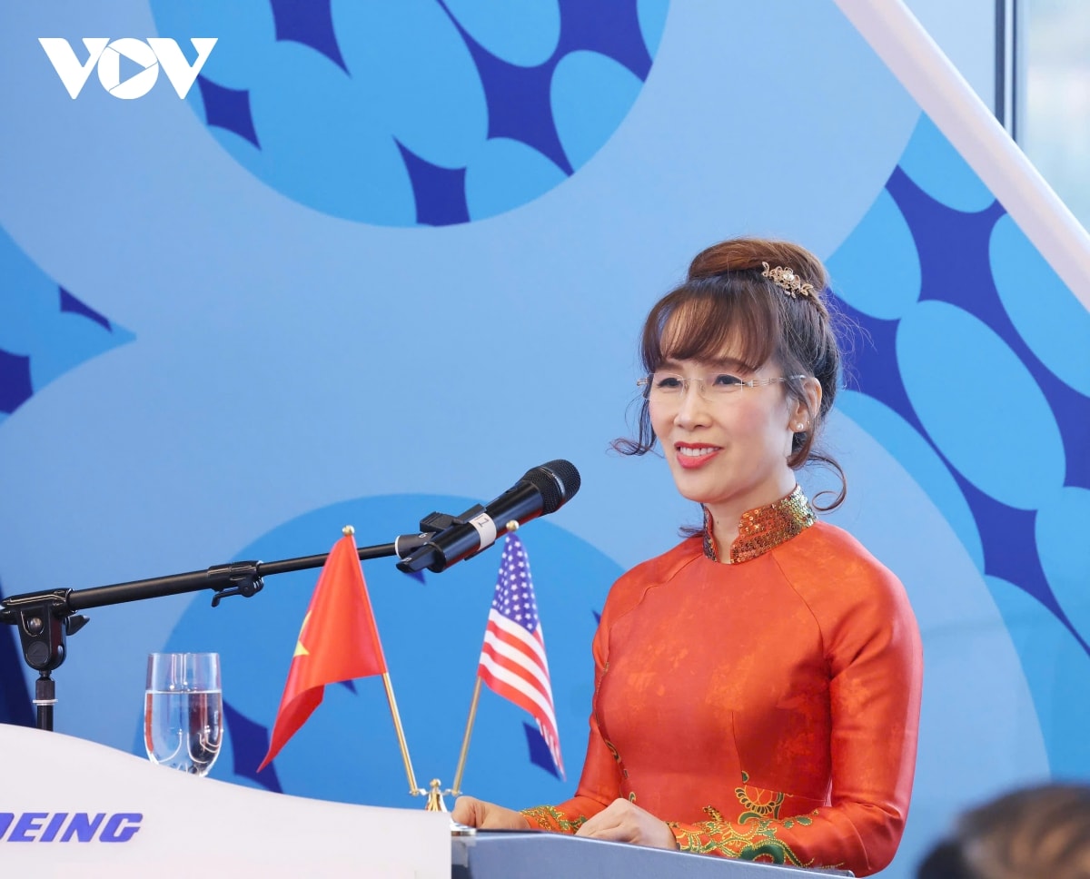 chu tich nuoc du le ban giao may bay boeing 737-8 dau tien cho vietjet hinh anh 4