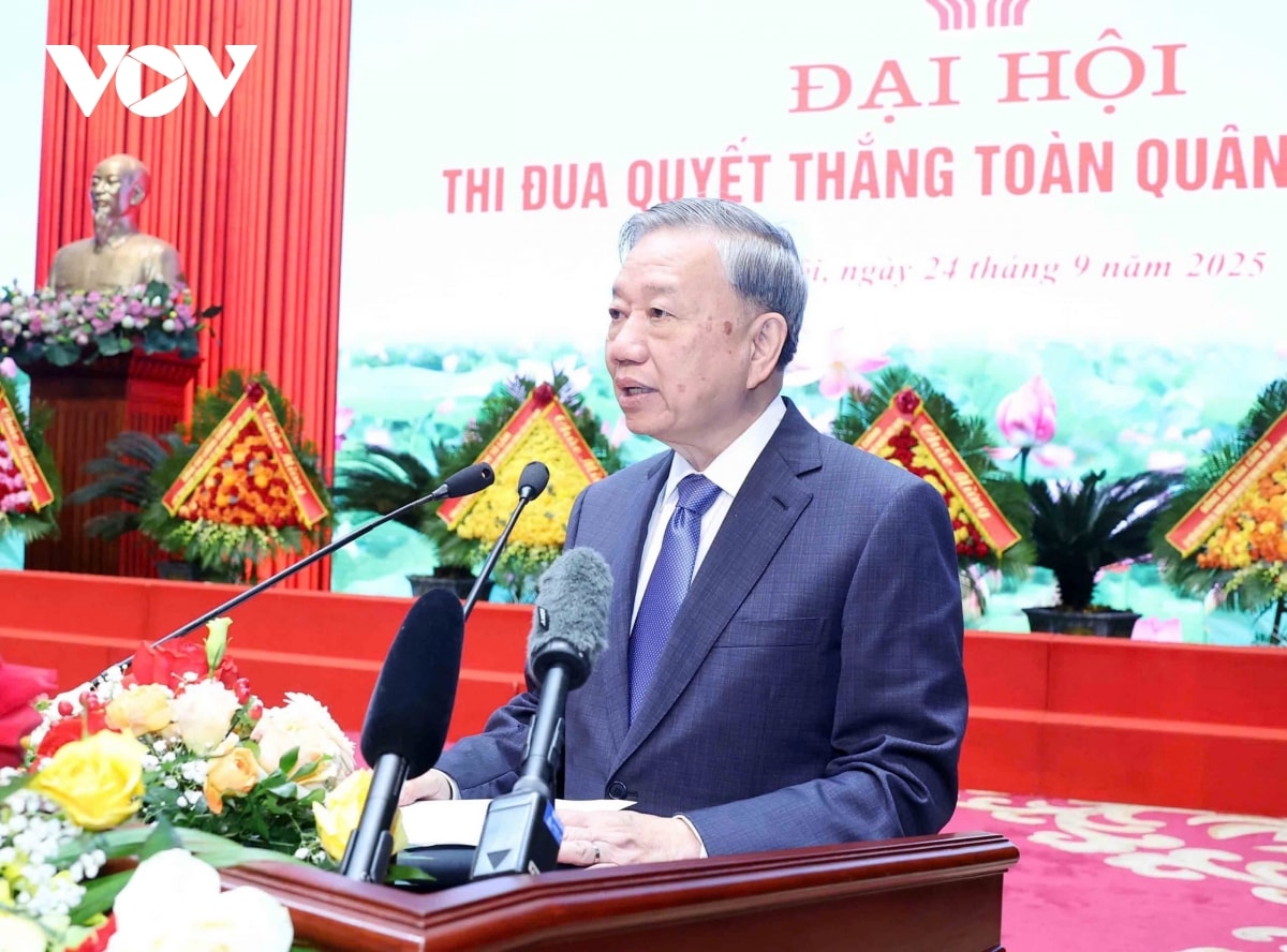 tong bi thu to lam thi dua phai lam cho con nguoi tot hon, don vi manh hon hinh anh 2