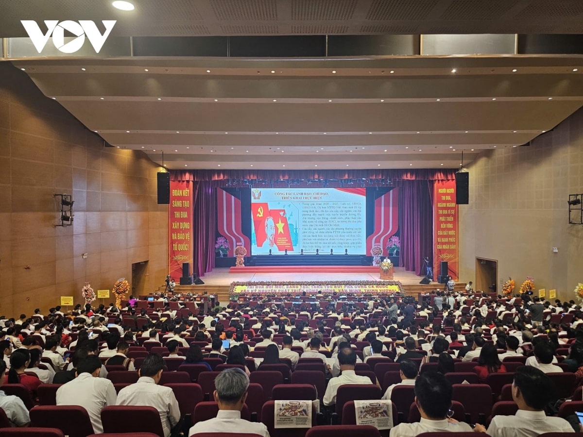 600 dai bieu tieu bieu du Dai hoi thi dua yeu nuoc tinh gia lai hinh anh 1