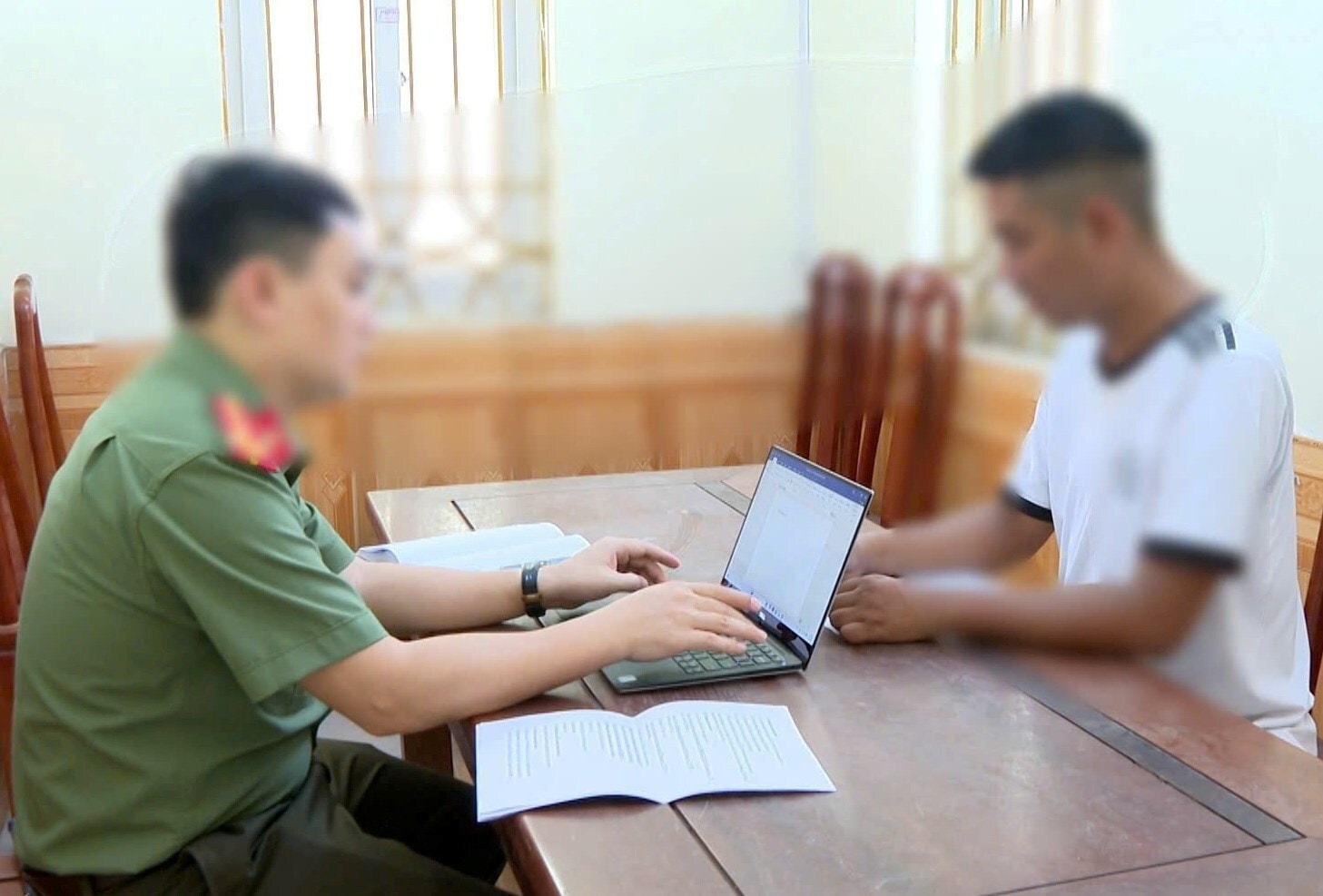 Phòng An ninh mạng và phòng, chống tội phạm sử dụng công nghệ cao làm việc với N.V.T