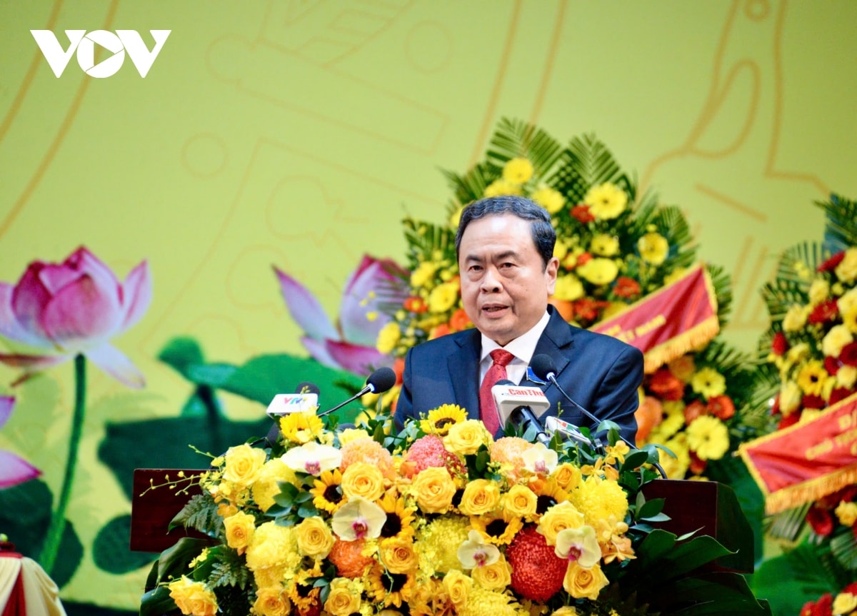 chủ tịch quốc hội dự Đại hội Đảng bộ tp cần thơ lần thứ nhất, nhiệm kỳ 2025 - 2030 hình ảnh 6 chu tich quoc hoi du Dai hoi Dang bo tp can tho lan thu nhat, nhiem ky 2025 - 2030 hinh anh 6