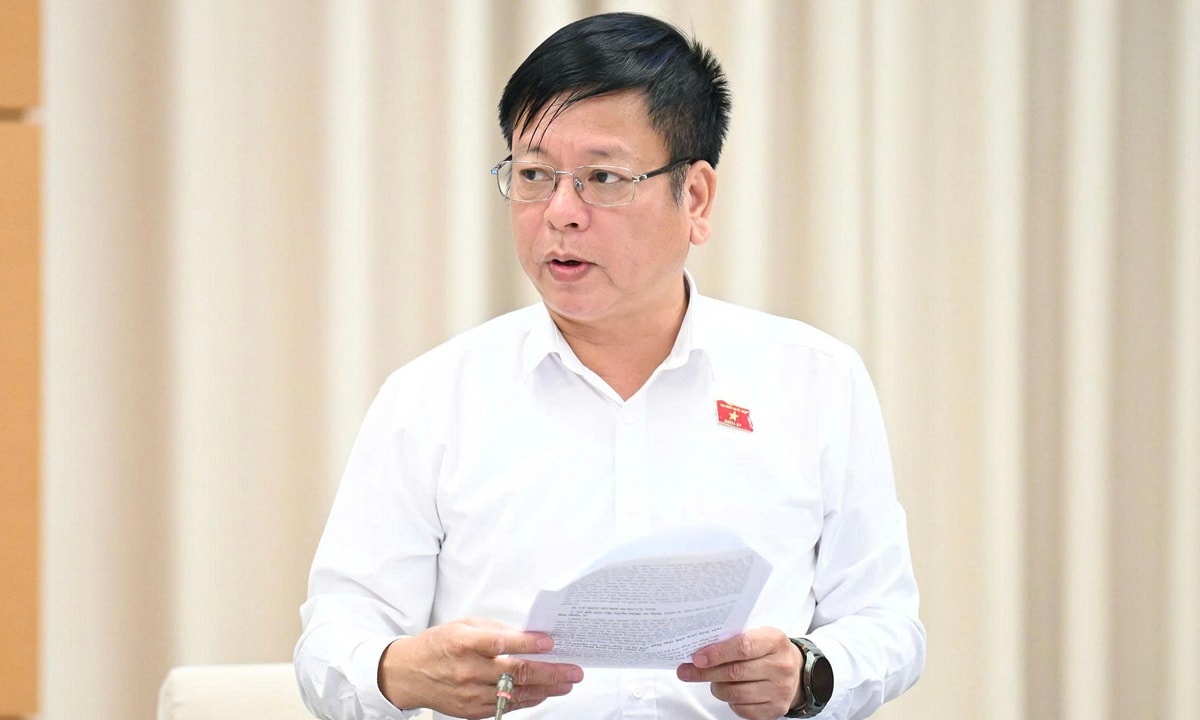 Phó Chủ nhiệm Ủy ban Pháp luật và Tư pháp Nguyễn Trường Giang.