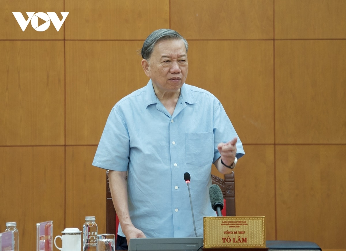 tong bi thu xu ly dut diem cac du an ton dong keo dai, nguy co that thoat va lang phi hinh anh 2