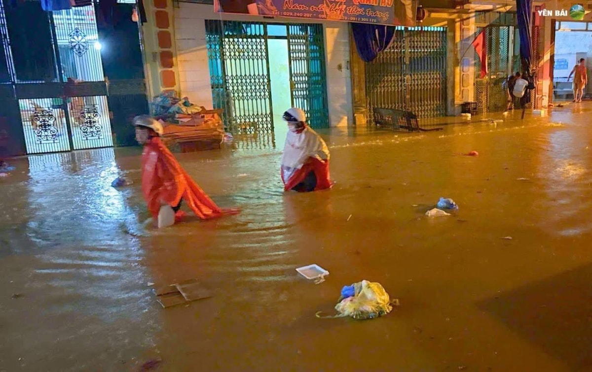 lu lon tren song suoi tai lao cai, nhieu thuy dien xa lu, hoc sinh toan tinh nghi hoc hinh anh 2