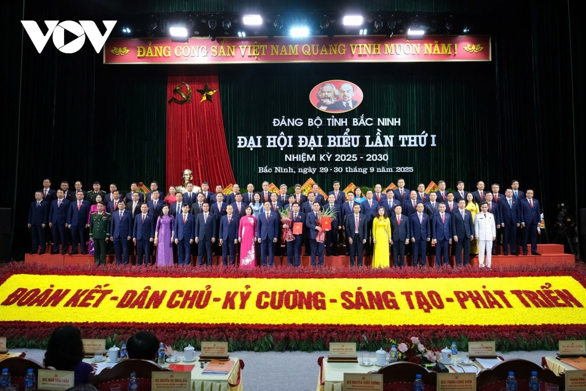 toan canh khai mac Dai hoi dai bieu Dang bo tinh bac ninh lan thu i hinh anh 12