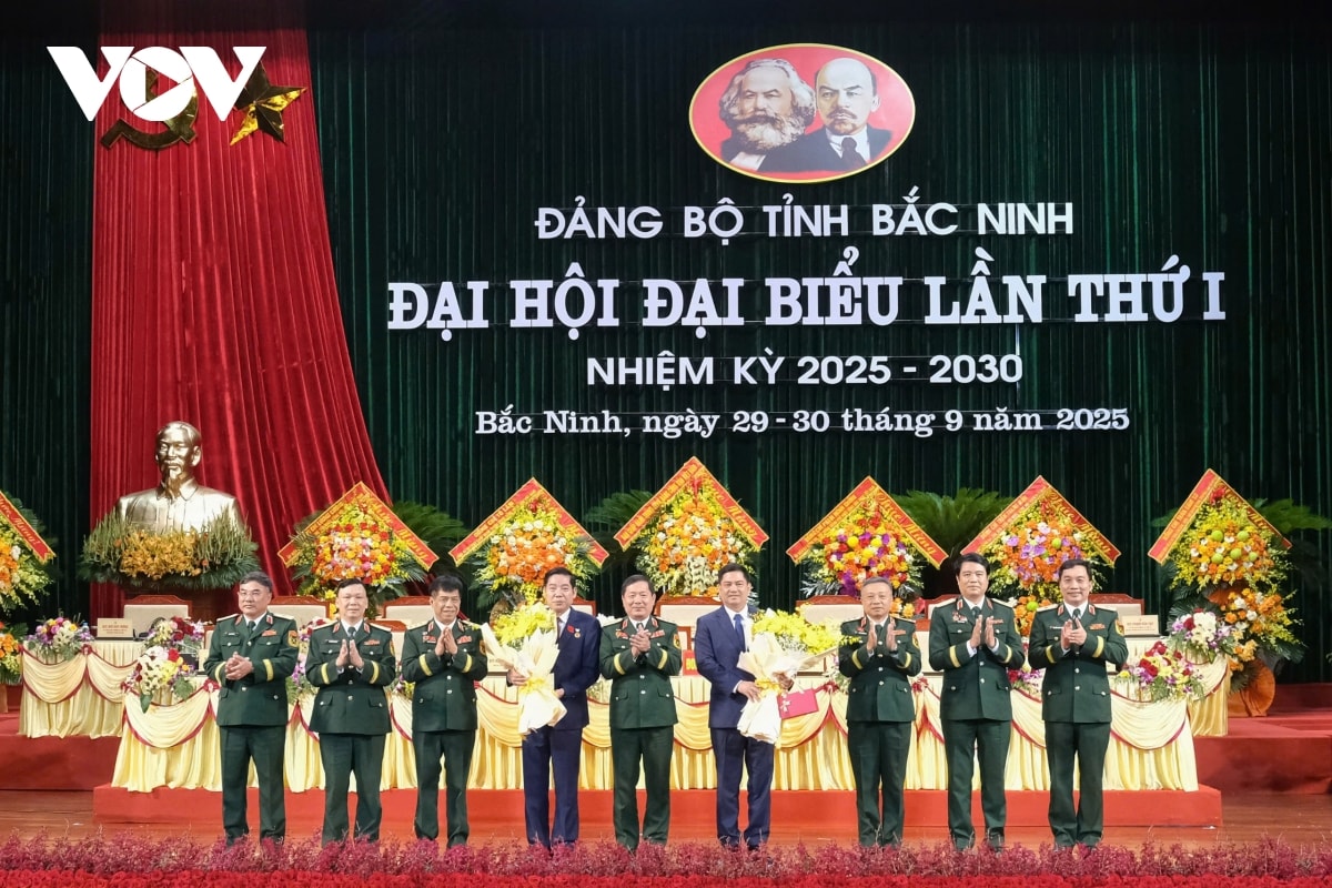 toan canh khai mac Dai hoi dai bieu Dang bo tinh bac ninh lan thu i hinh anh 13