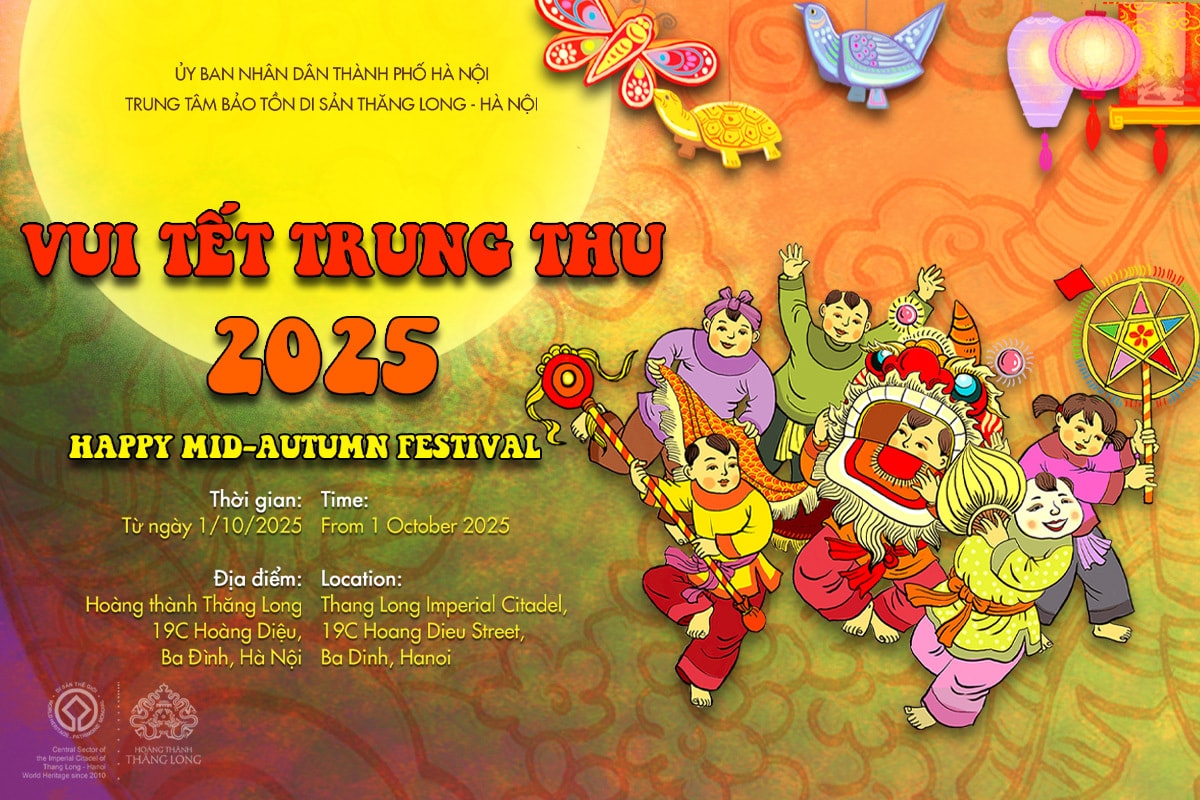 Chương trình “Vui tết Trung thu 2025”. (Ảnh: Page Hoàng thành Thăng long)