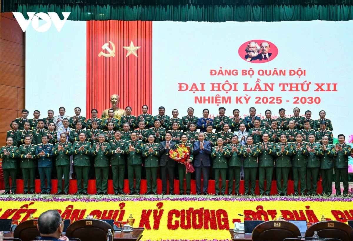 tong bi thu Dai hoi Dang bo quan doi lan thu xii mo ra chuong moi xay dung qDnd hinh anh 4
