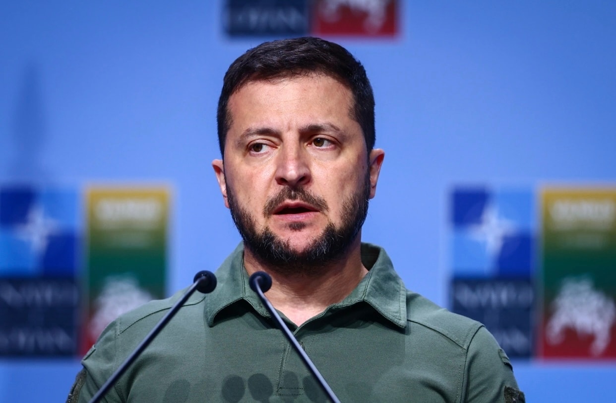 Tổng thống Ukraine Volodymyr Zelensky. (Ảnh: Reuters)