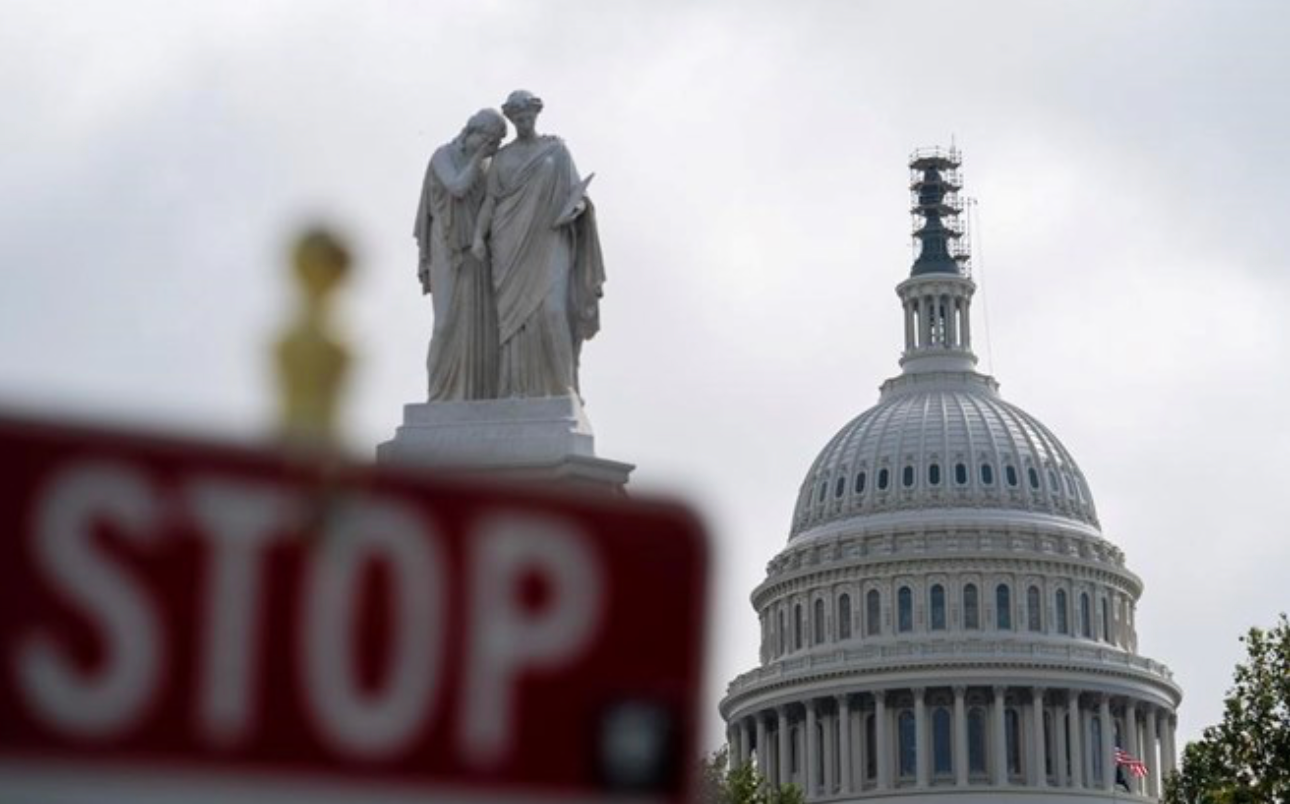 Tòa nhà Quốc hội Mỹ ở Washington DC, Mỹ. (Ảnh: Xinhua)