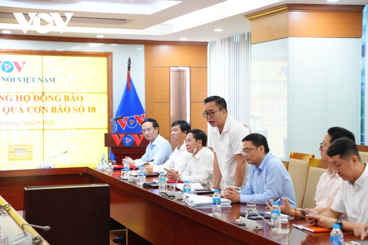 vov phat dong ung ho dong bao bi thiet hai nang do con bao so 10 hinh anh 2