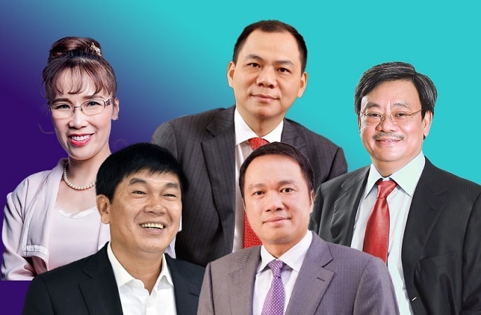 5 tỷ phú USD Việt Nam trong danh sách của Forbes