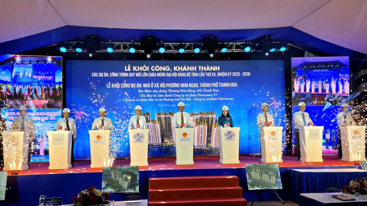 thu tuong du le khanh thanh, khoi cong mot so du an trong diem tai thanh hoa hinh anh 5