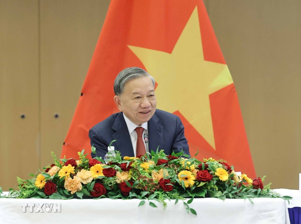 tổng bí thư tô lâm tiếp ban lãnh đạo hội hữu nghị phần lan - việt nam hình ảnh 1 tong bi thu to lam tiep ban lanh dao hoi huu nghi phan lan - viet nam hinh anh 1