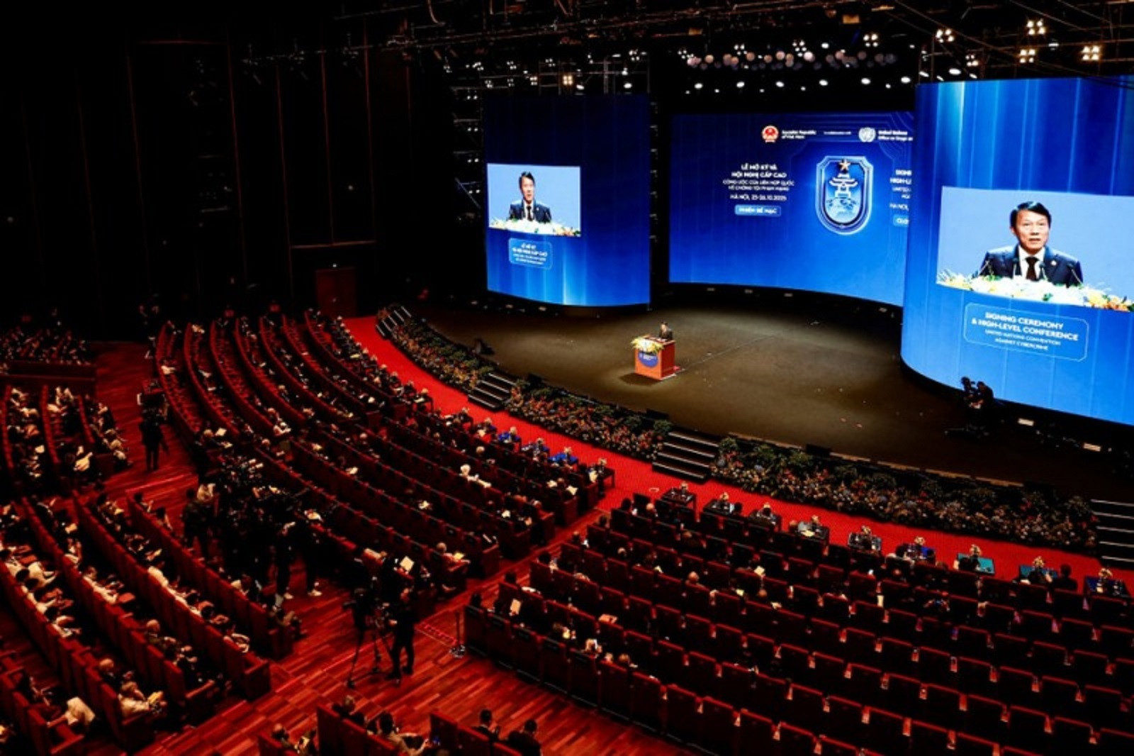 Phiên bế mạc Lễ mở ký Công ước Hà Nội.