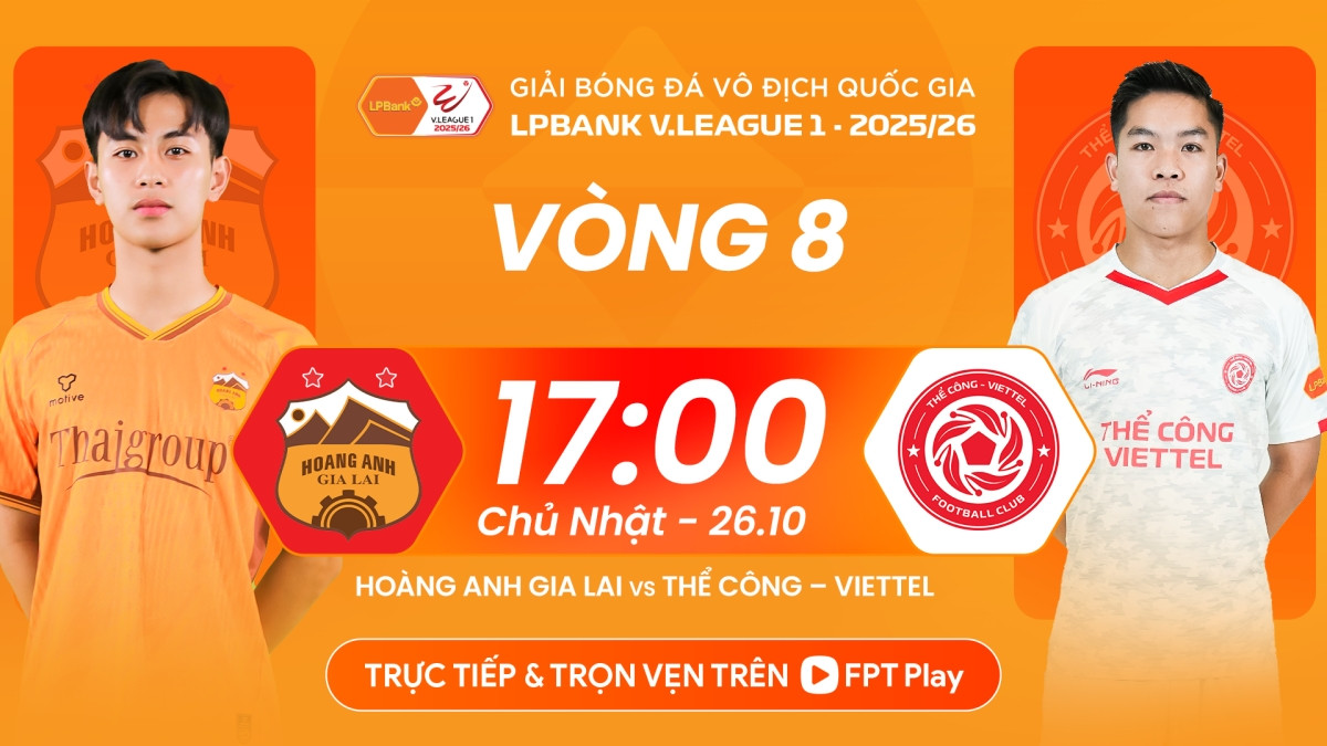 kết quả vòng 8 v-league 2025 2026 hagl đánh bại thể công viettel hình ảnh 4 ket qua vong 8 v-league 2025 2026 hagl danh bai the cong viettel hinh anh 4
