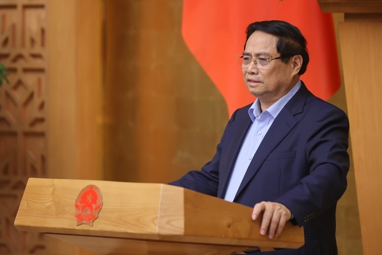 Thủ tướng Phạm Minh Chính. (Ảnh: VGP/Nhật Bắc)