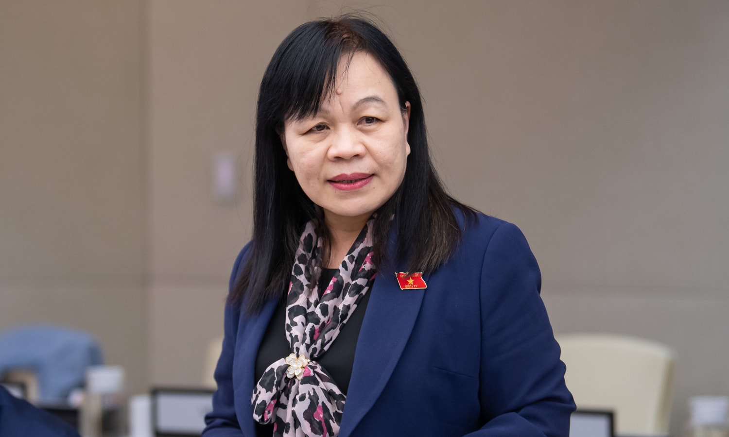 Phó Chủ nhiệm Ủy ban Văn hóa và Xã hội của Quốc hội Nguyễn Thị Mai Hoa. (Ảnh: quochoi.vn)