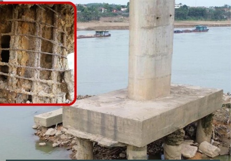 kiểm tra cầu sông lô, đại biểu quốc hội đề nghị xử lý nghiêm vụ cầu trơ lõi sắt gỉ hình ảnh 6 kiem tra cau song lo, dai bieu quoc hoi de nghi xu ly nghiem vu cau tro loi sat gi hinh anh 6
