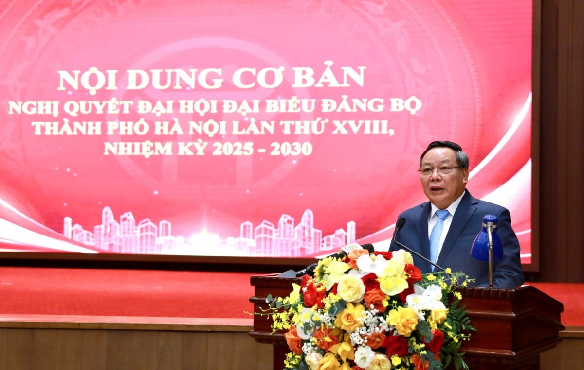 hà nội tổ chức hội nghị quán triệt nghị quyết Đại hội Đảng bộ lần thứ xviii hình ảnh 3 ha noi to chuc hoi nghi quan triet nghi quyet Dai hoi Dang bo lan thu xviii hinh anh 3