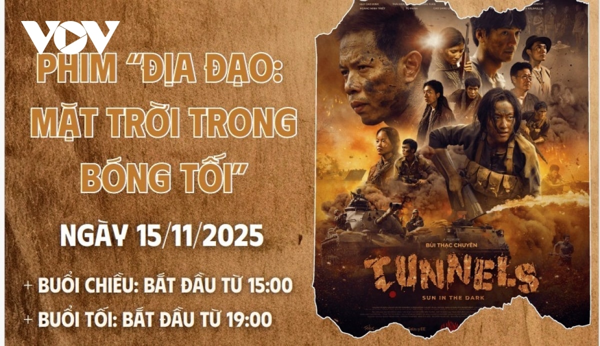 mưa đỏ và Địa đạo được chiếu miễn phí phục vụ quân dân côn Đảo hình ảnh 1 mua do va Dia dao duoc chieu mien phi phuc vu quan dan con Dao hinh anh 1