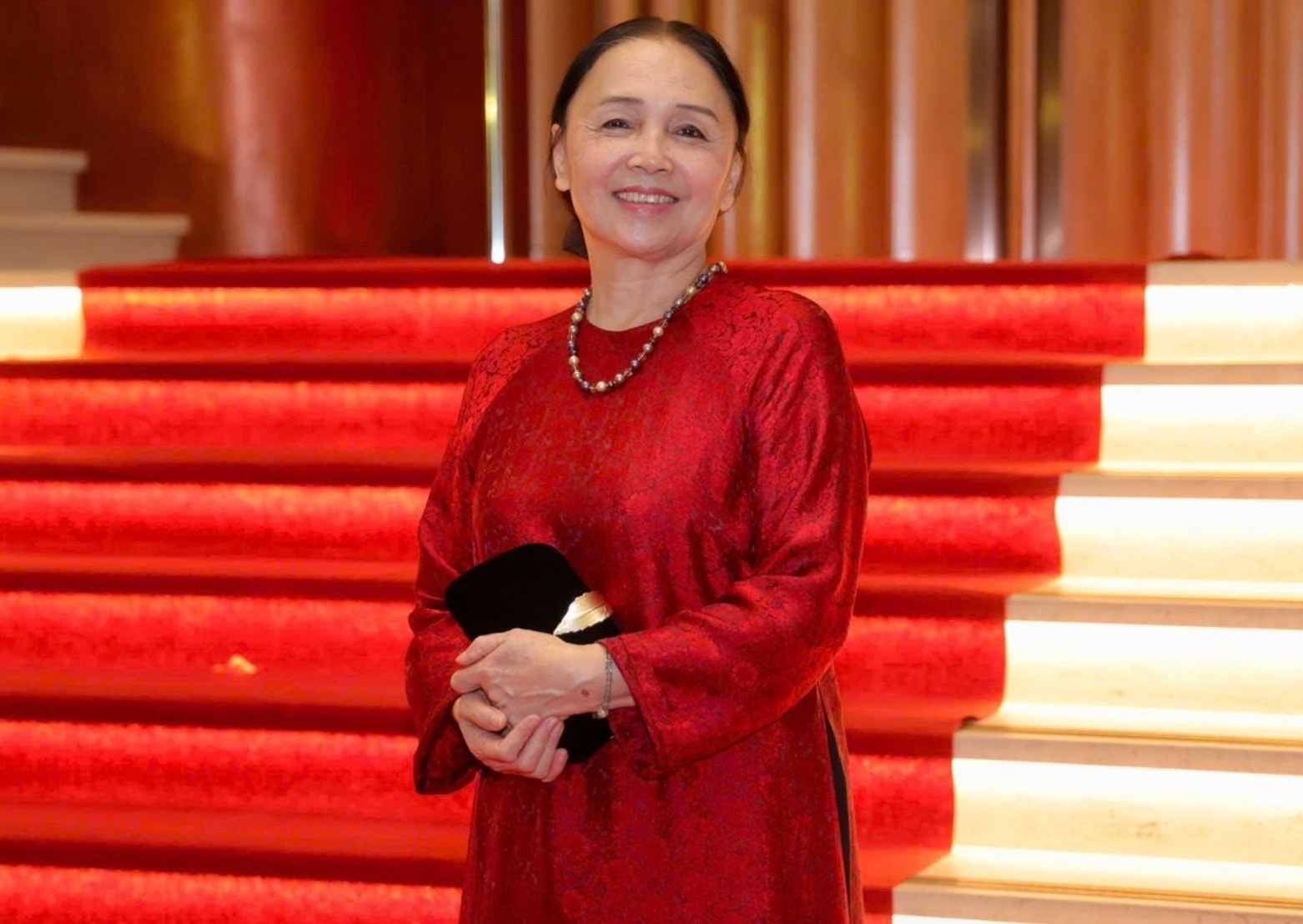 Nữ nghệ sĩ có cuộc sống an yên tuổi xế chiều.