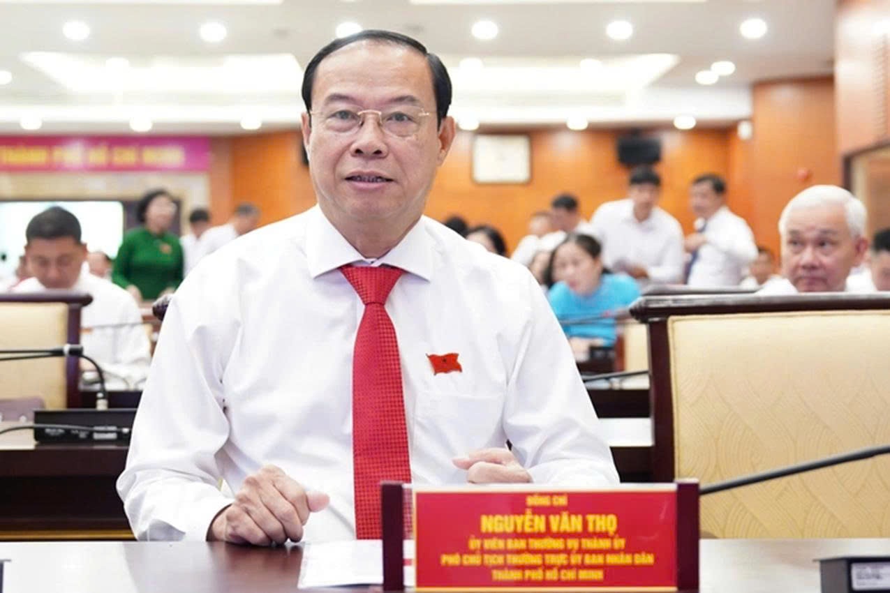 Ông Nguyễn Văn Thọ, Phó Chủ tịch thường trực UBND TP.HCM được bầu giữ chức Phó Chủ tịch HĐND TP.HCM.
