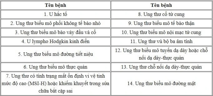 Chi tiết về giá, những lưu ý và chỉ định với thuốc ung thư Pembroria của Nga - 1
