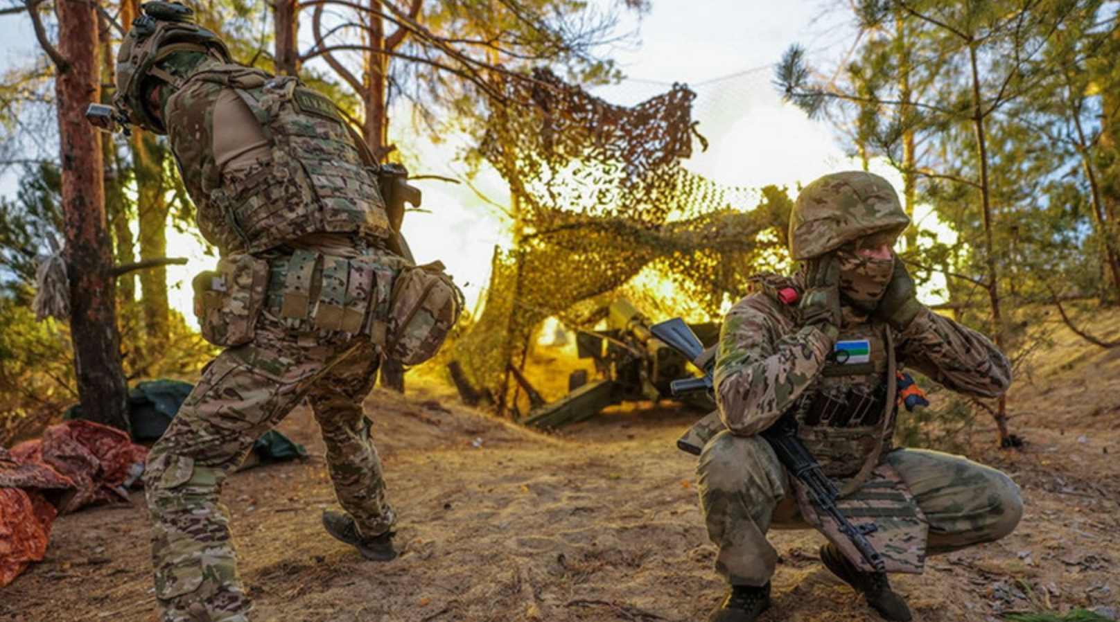 Binh sỹ Nga ở tiền tuyến tại Ukraine. (Ảnh: TASS)