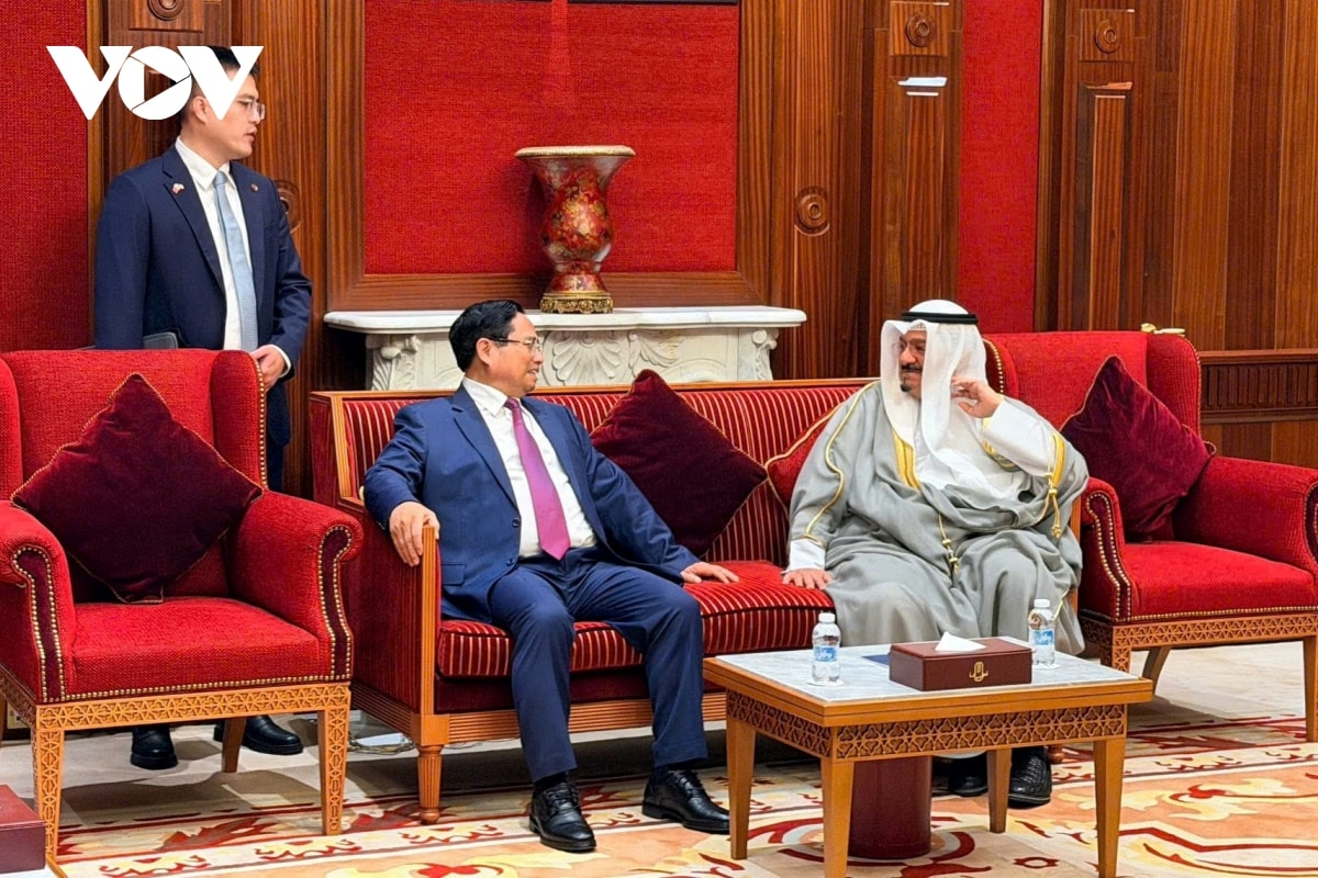 toan canh chuyen tham chinh thuc kuwait cua thu tuong pham minh chinh va phu nhan hinh anh 6