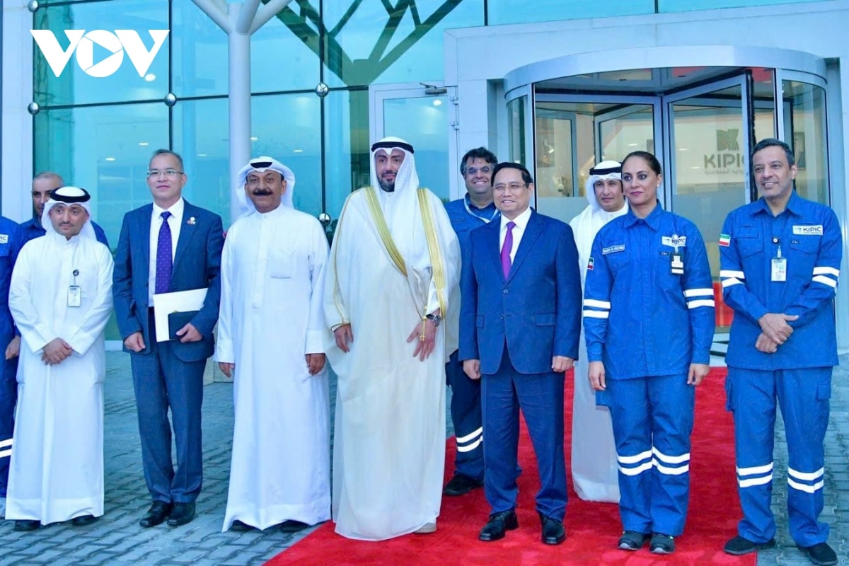 toan canh chuyen tham chinh thuc kuwait cua thu tuong pham minh chinh va phu nhan hinh anh 7
