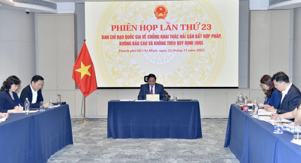 thu tuong pham minh chinh chu tri phien hop 23 ban chi dao iuu hinh anh 2