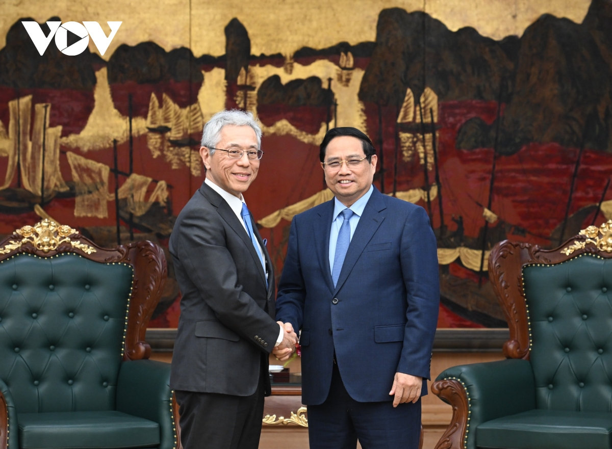 thủ tướng phạm minh chính tiếp tổng giám đốc điều hành tập đoàn mitsui hình ảnh 1 thu tuong pham minh chinh tiep tong giam doc dieu hanh tap doan mitsui hinh anh 1
