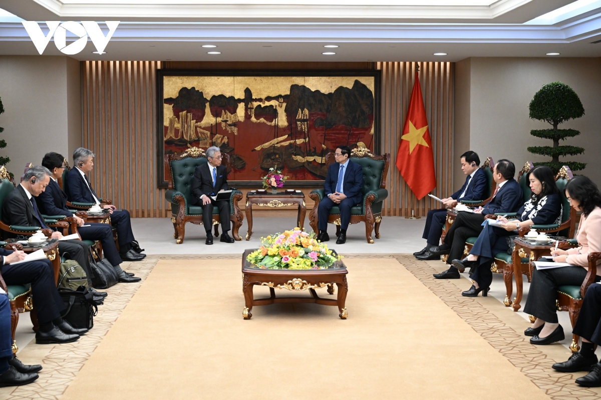 thủ tướng phạm minh chính tiếp tổng giám đốc điều hành tập đoàn mitsui hình ảnh 2 thu tuong pham minh chinh tiep tong giam doc dieu hanh tap doan mitsui hinh anh 2