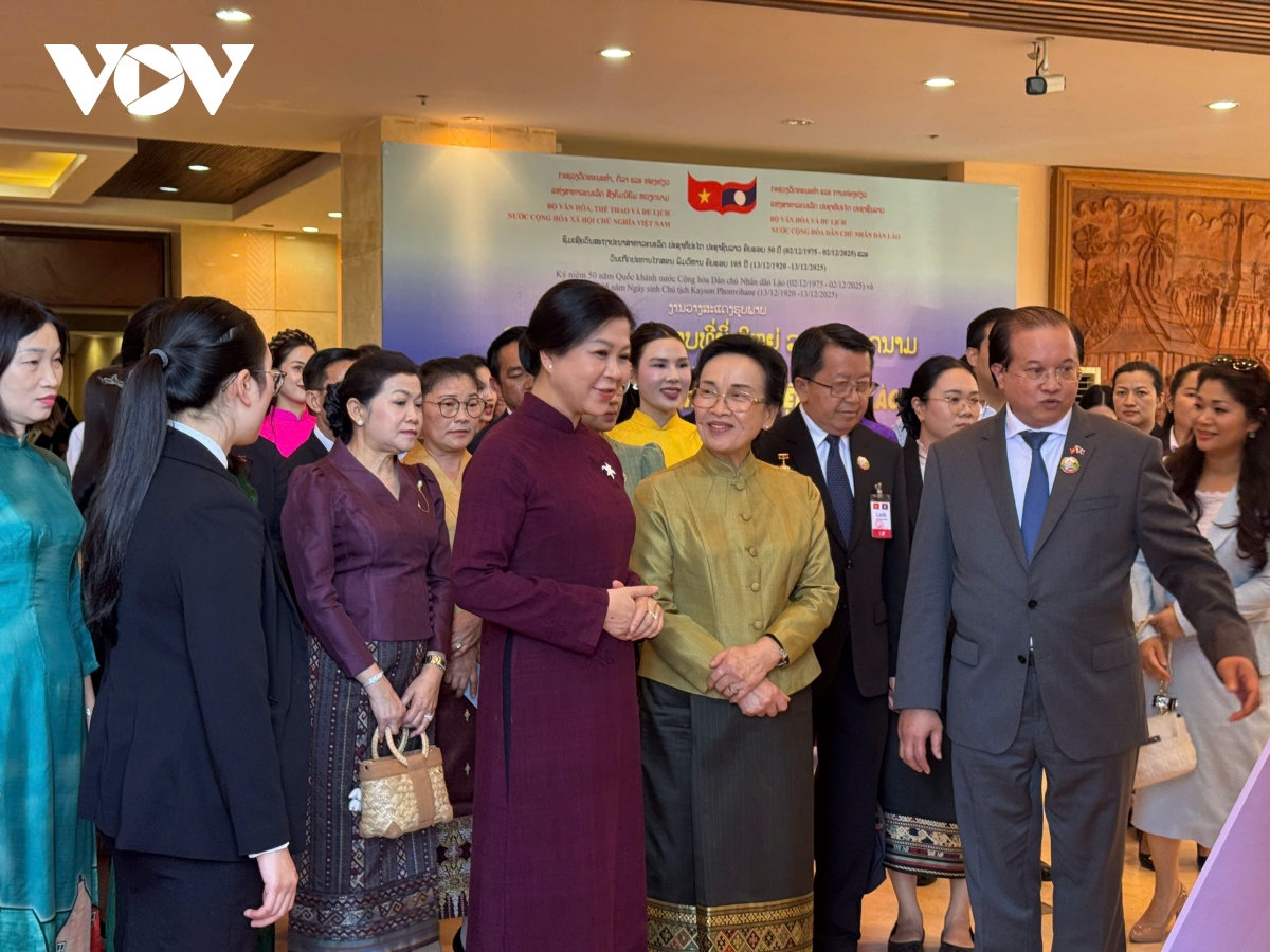 phu nhân ngô phương ly dự khai mạc tuần phim việt nam tại lào hình ảnh 4 phu nhan ngo phuong ly du khai mac tuan phim viet nam tai lao hinh anh 4