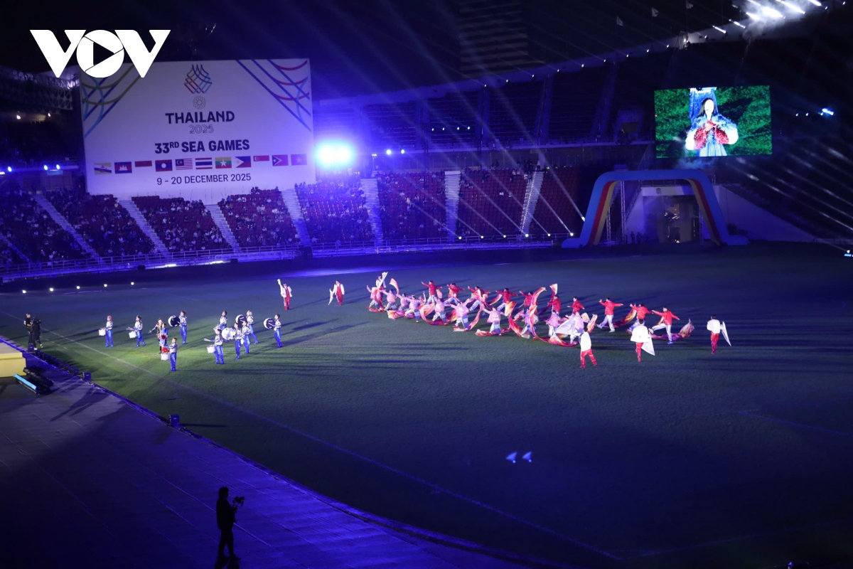 be mac sea games 33 Doan the thao viet nam dung thu 3 toan doan hinh anh 26