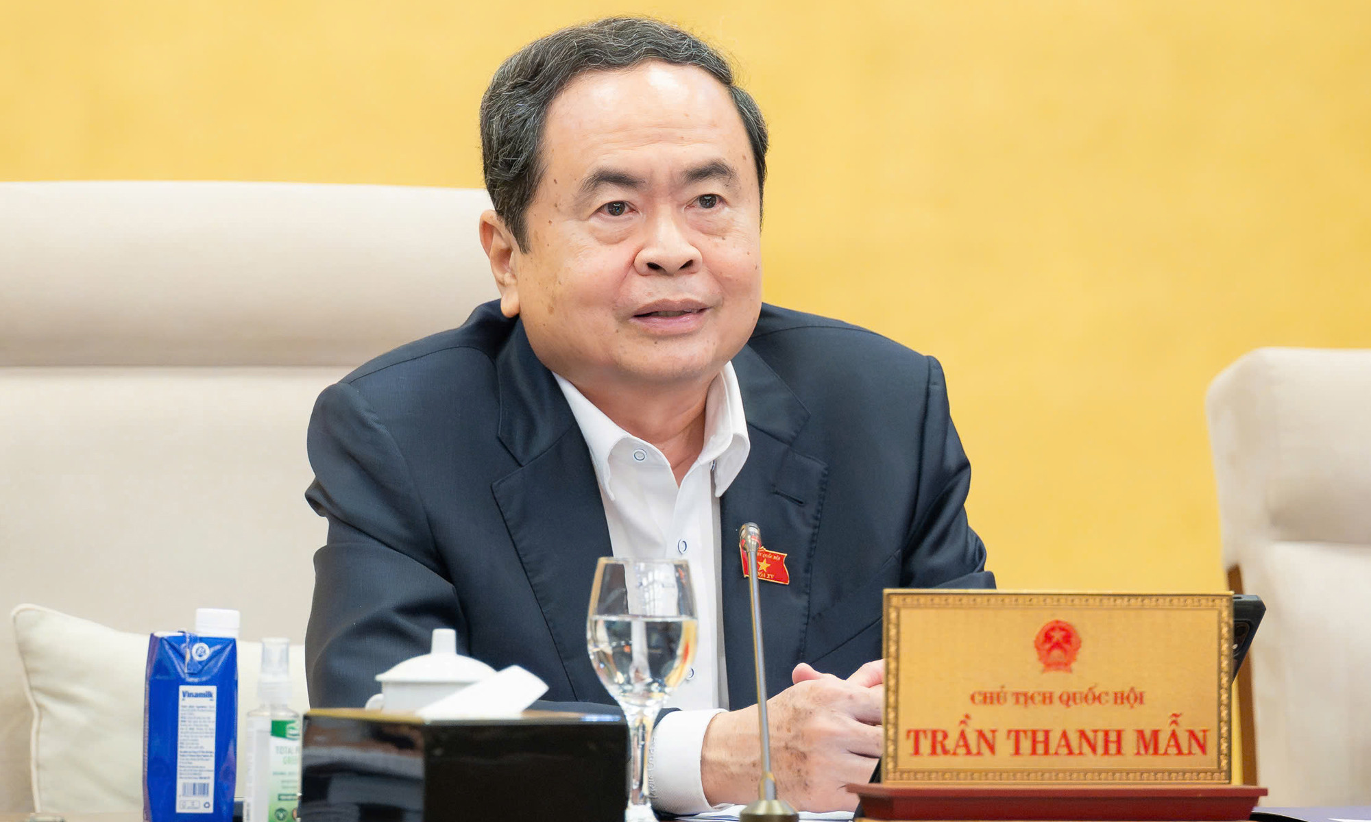 Chủ tịch Quốc hội Trần Thanh Mẫn. (Ảnh: quochoi.vn)