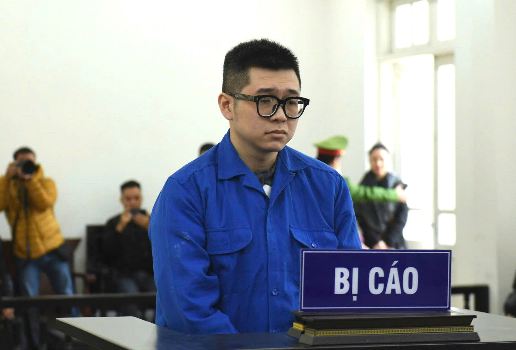 Bị cáo Đặng Chí Thành tại phiên toà.