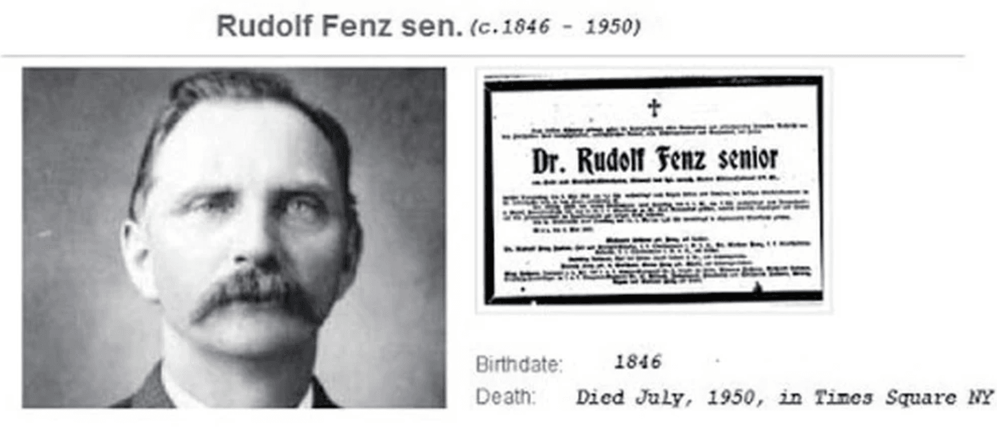 Manh mối được tìm thấy về người đàn ông kỳ lạ tên Rudolph Fentz.