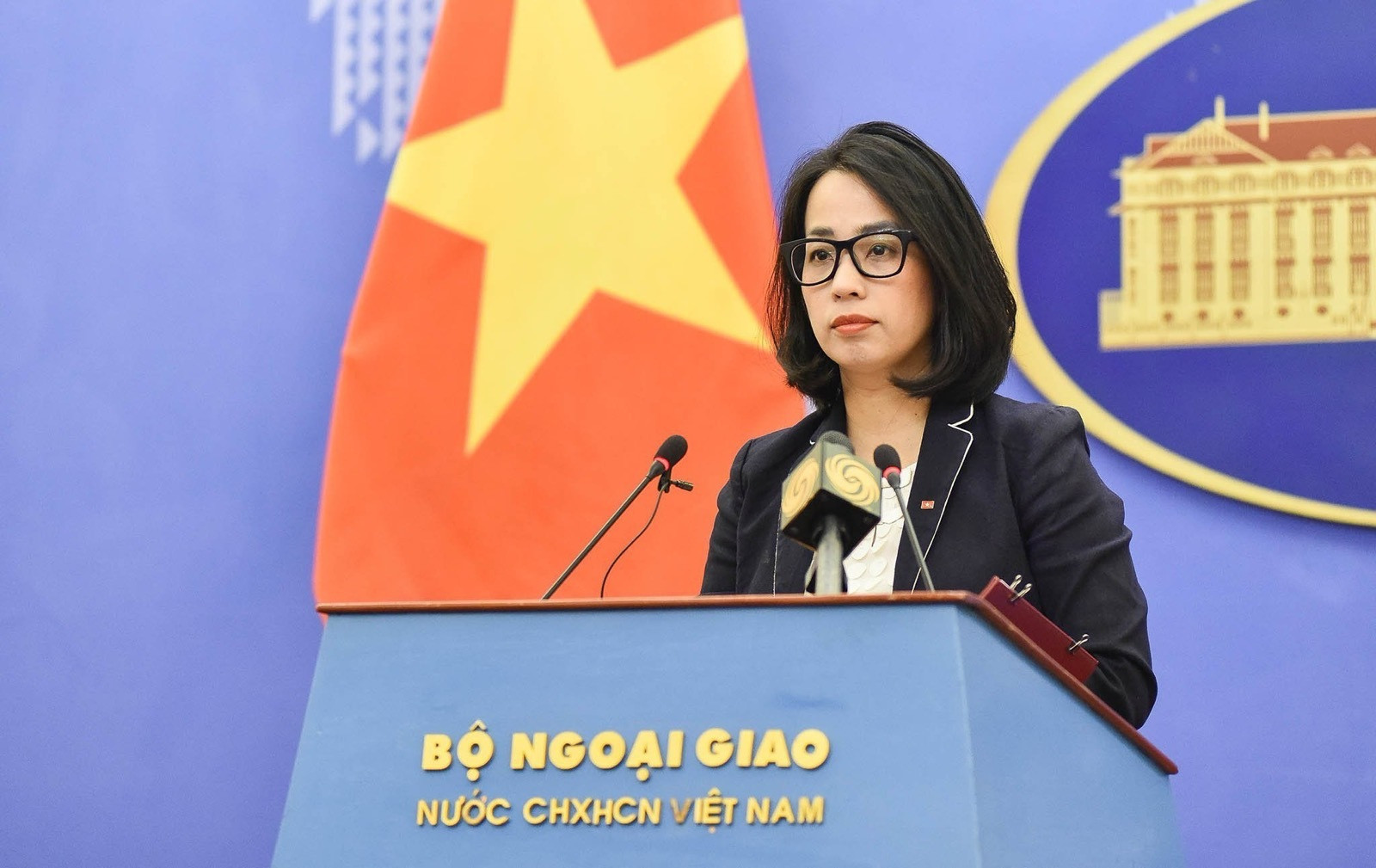 Người phát ngôn Bộ Ngoại giao Việt Nam Phạm Thu Hằng
