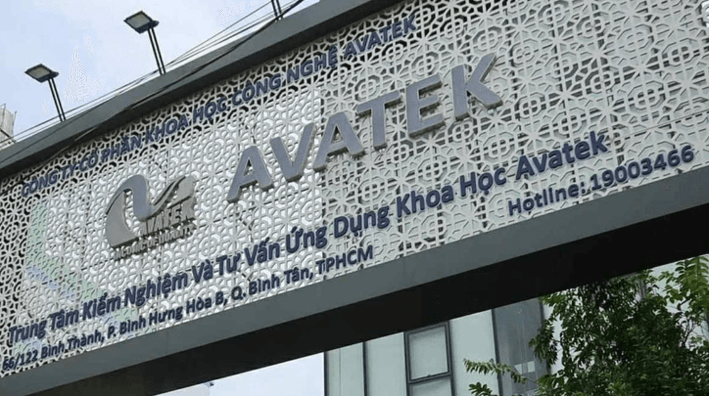 Công ty Avatek của Hồ Thị Thanh Phương bị cáo buộc cấp khống phiếu thử nghiệm. (Ảnh: Avatek)