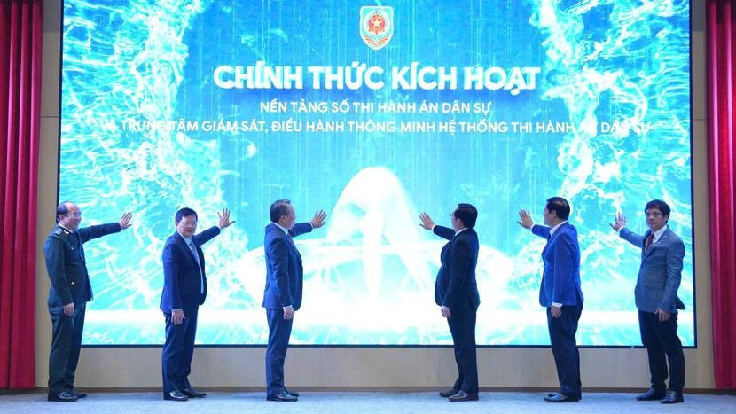 chính thức vận hành toàn quốc nền tảng số thi hành án dân sự hình ảnh 1 chinh thuc van hanh toan quoc nen tang so thi hanh an dan su hinh anh 1
