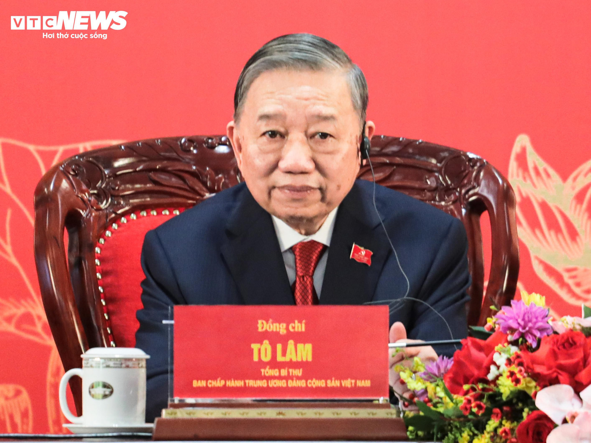 Tổng Bí thư Tô Lâm chủ trì họp báo quốc tế công bố kết quả Đại hội Đảng XIV.