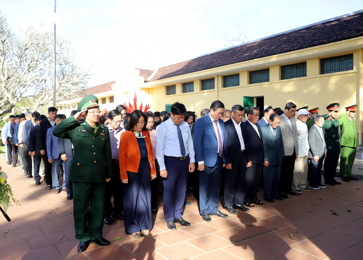 trang trọng lễ tri ân các chiến sĩ cách mạng tại nhà đày buôn ma thuột hình ảnh 1 trang trong le tri an cac chien si cach mang tai nha day buon ma thuot hinh anh 1
