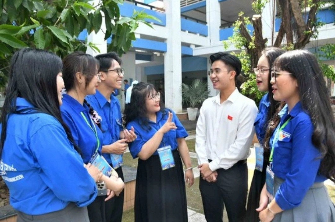 giới trẻ và niềm tin vào những cơ hội lớn mở ra từ Đại hội xiv của Đảng hình ảnh 2 gioi tre va niem tin vao nhung co hoi lon mo ra tu Dai hoi xiv cua Dang hinh anh 2